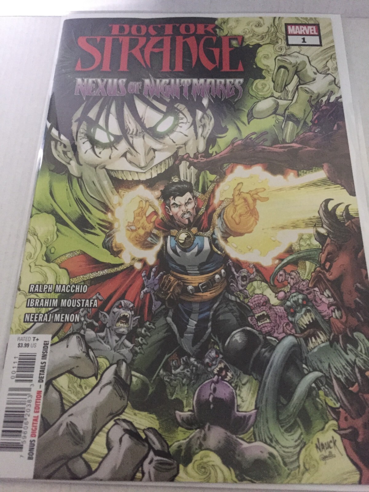 2022 Marvel Comics Doctor Strange Nexus of Nightmares #1
