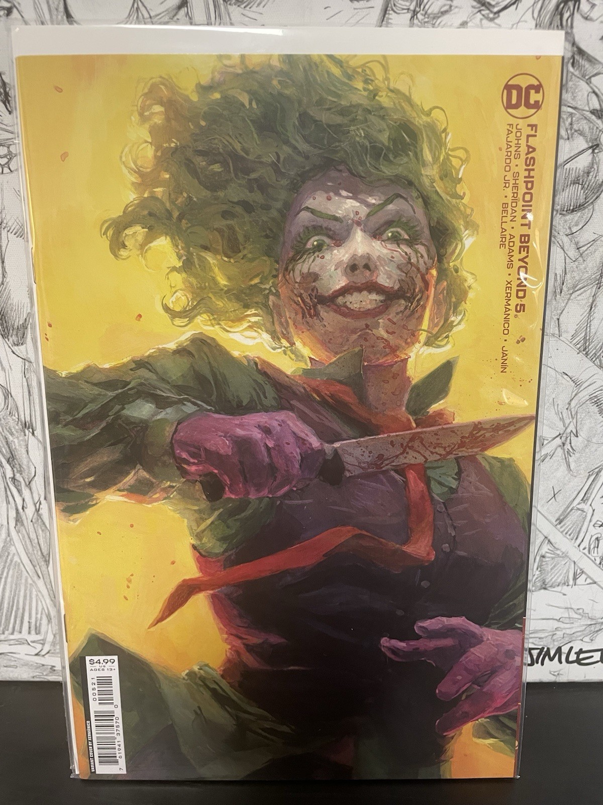 Flashpoint Beyond #5 (2022) quasi nuovo variante DC Comics