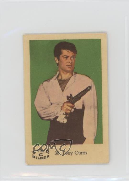 1962 Dutch Gum Star Bilder C Food Issue Tony Curtis #38 0mg4