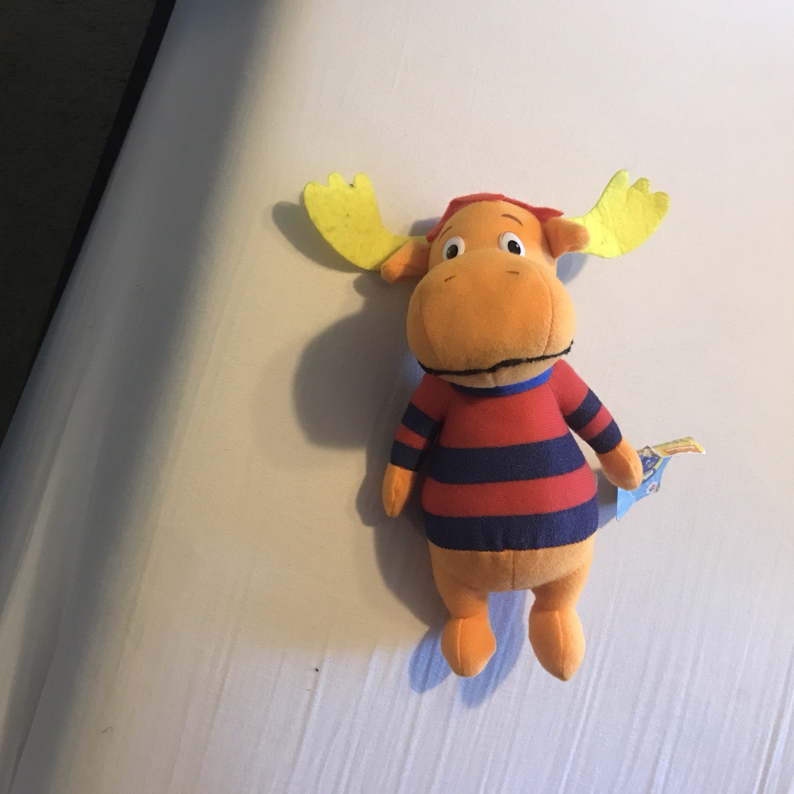 Peluche Backyardigans Tyrone Moose 6” Nanco arancione 2013 Nick Jr nuovo con etichette