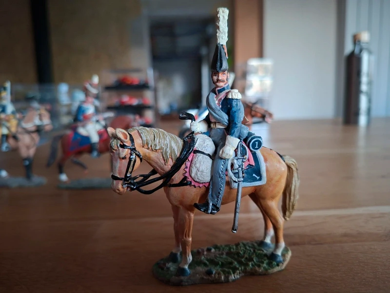 Figurine Del Prado – Homme de troupe, carabinier hollandais, 1815