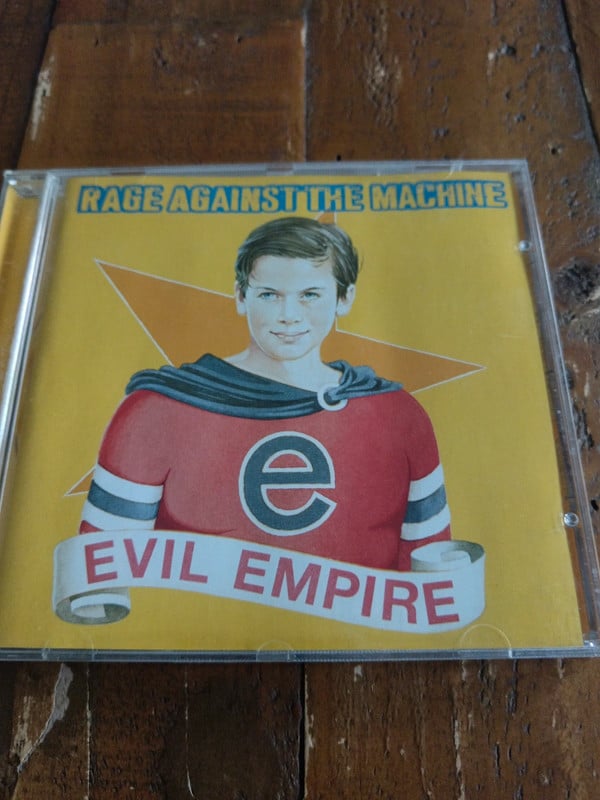 CD Album Rage Against the Machine "Evil empire" 1996
