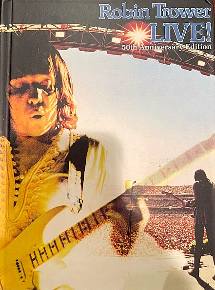 Robin Trower - Live! 50th Anniversary Edition 2026 2 CD Book Set *New & Sealed*