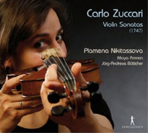 CARLO ZUCCARI CARLO ZUCCARI: VIOLIN SONATAS (CD) ALBUM