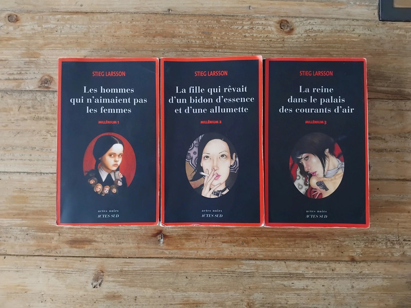 Lot thriller millénium de stieg larsson