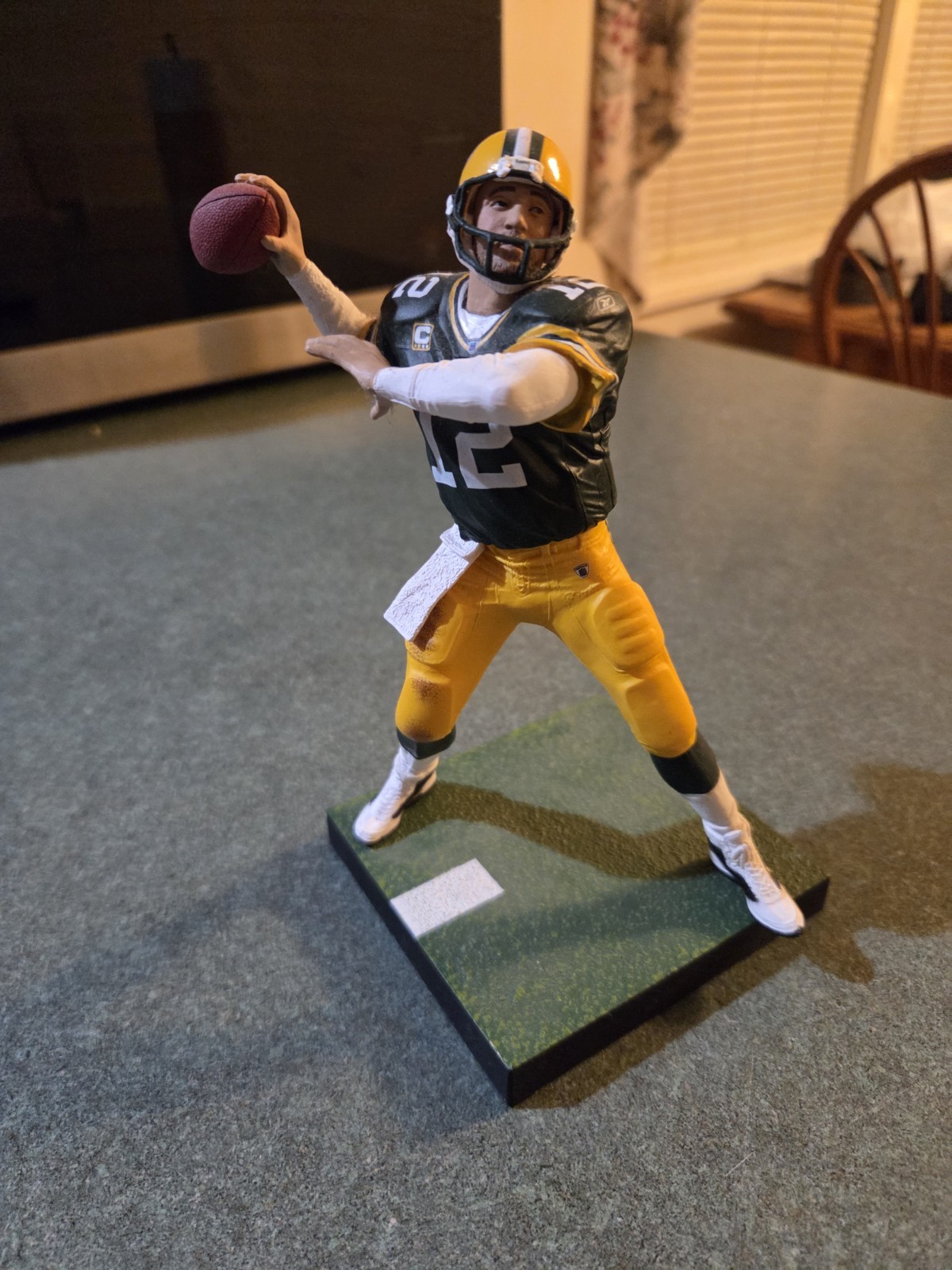 L#C23  2011 Aaron Rodgers, Green Bay Packers, McFarlane Series 27, 6 inch, NRMT