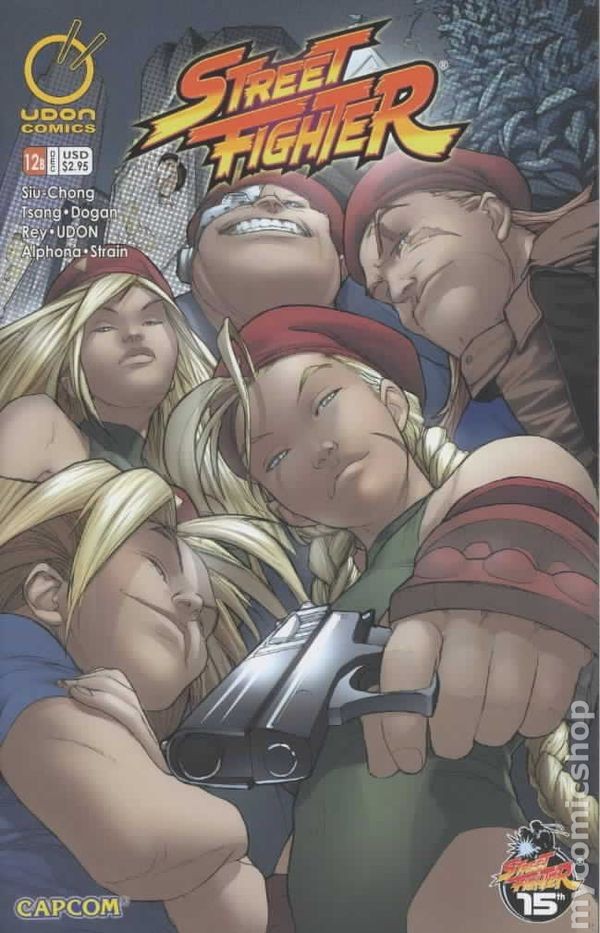 Street Fighter #12B VF 2004 immagine stock