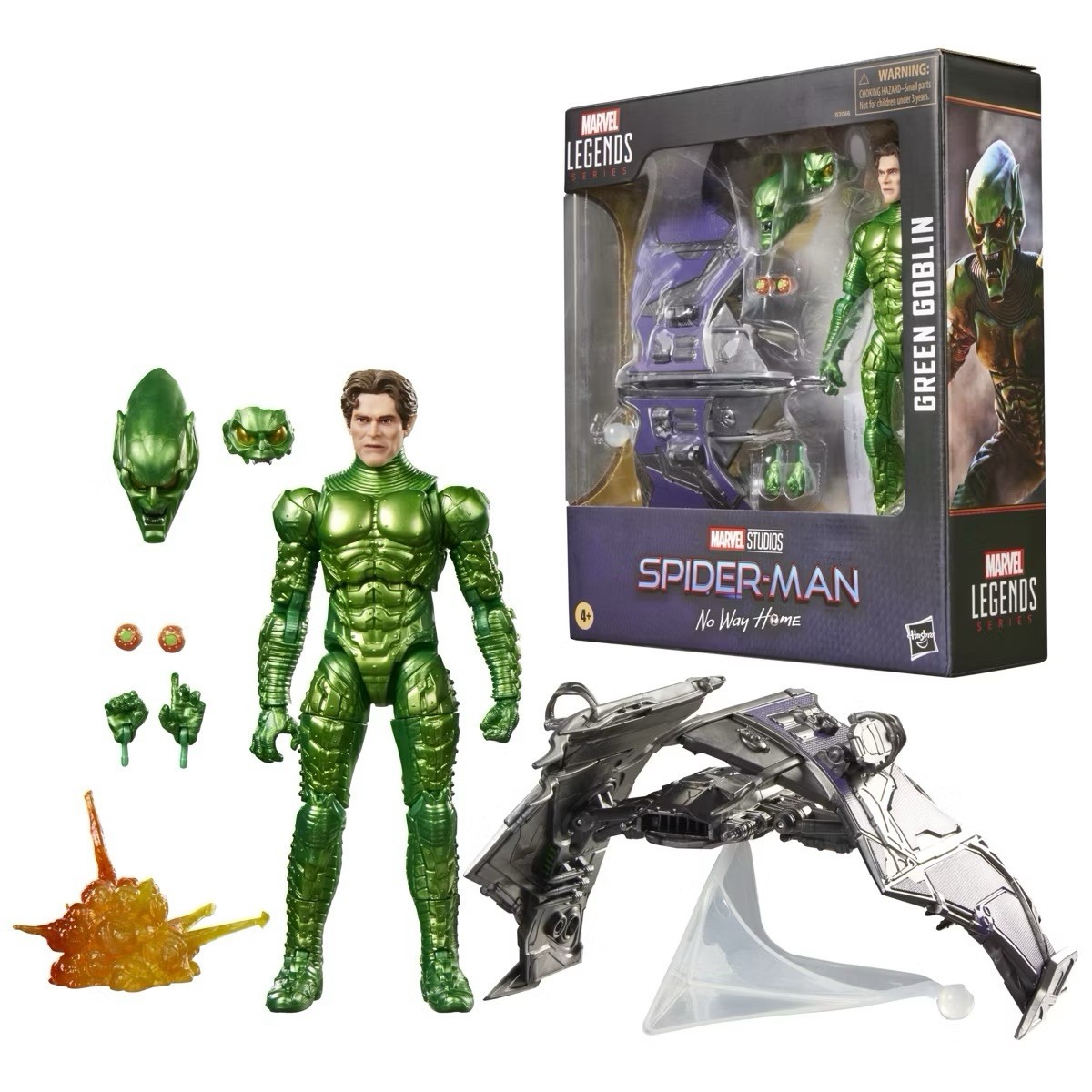 Marvel Legends Series Green Goblin, Spider-Man No Way Home