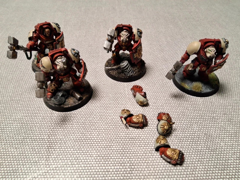 Terminators Space marines marteaux