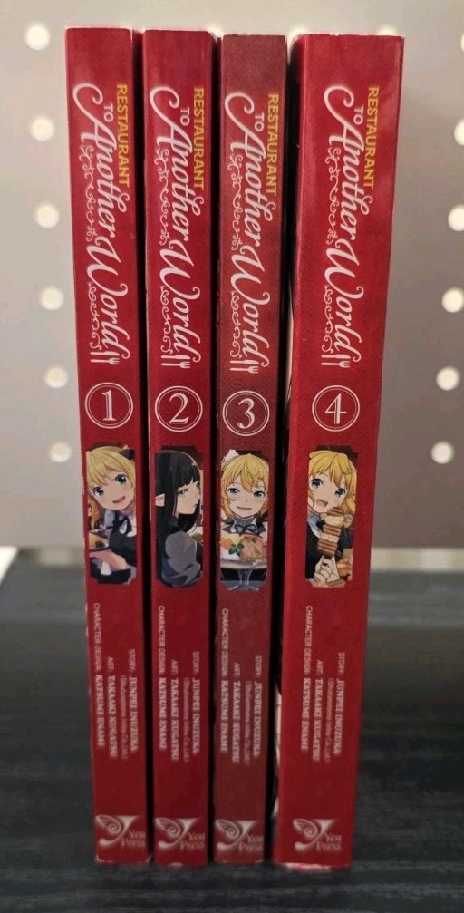 Manga Restaurant To Another World Complete Set Vol 1-4 English Volumes Yen Press