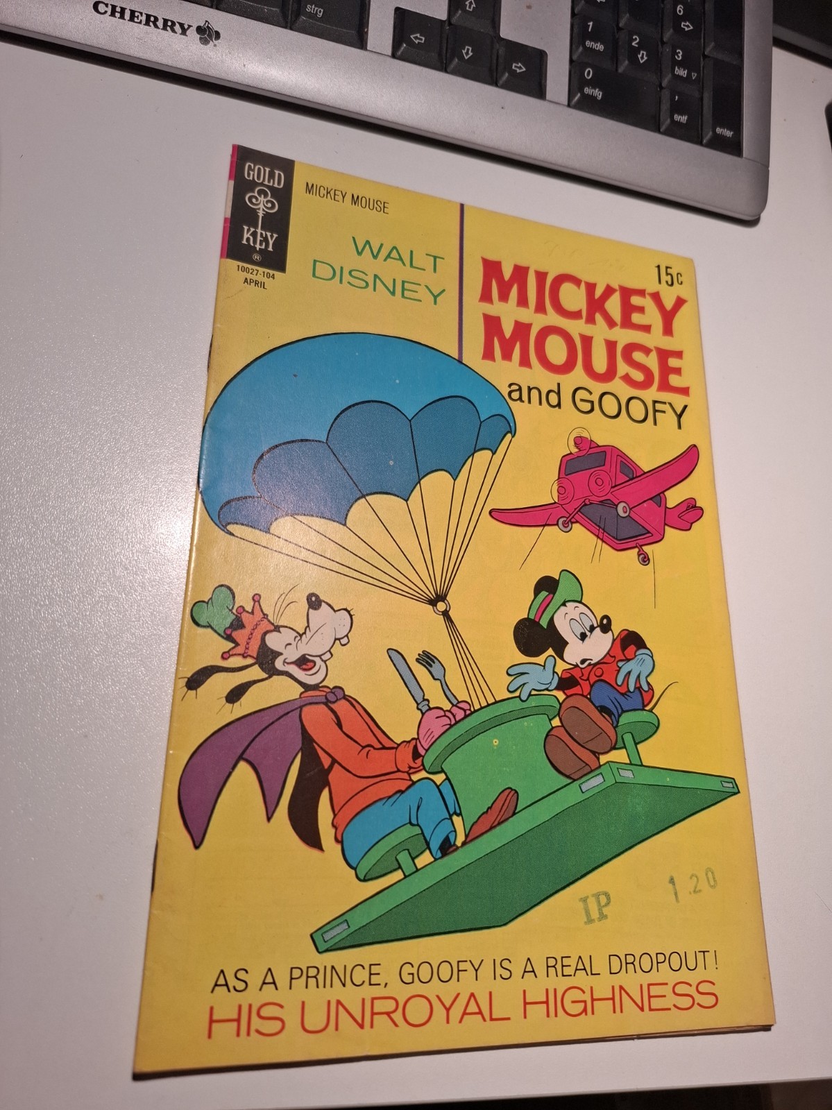 US Walt Disney's Topolino (chiave oro) #129 TONY STROBL