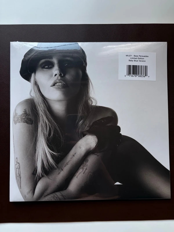 Miley Cyrus - Bass Persuades Store Exclusive "Baby Blue" Vinyl