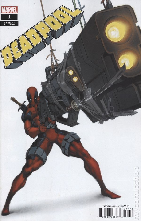 Deadpool 1E quasi nuovo 2024 immagine stock