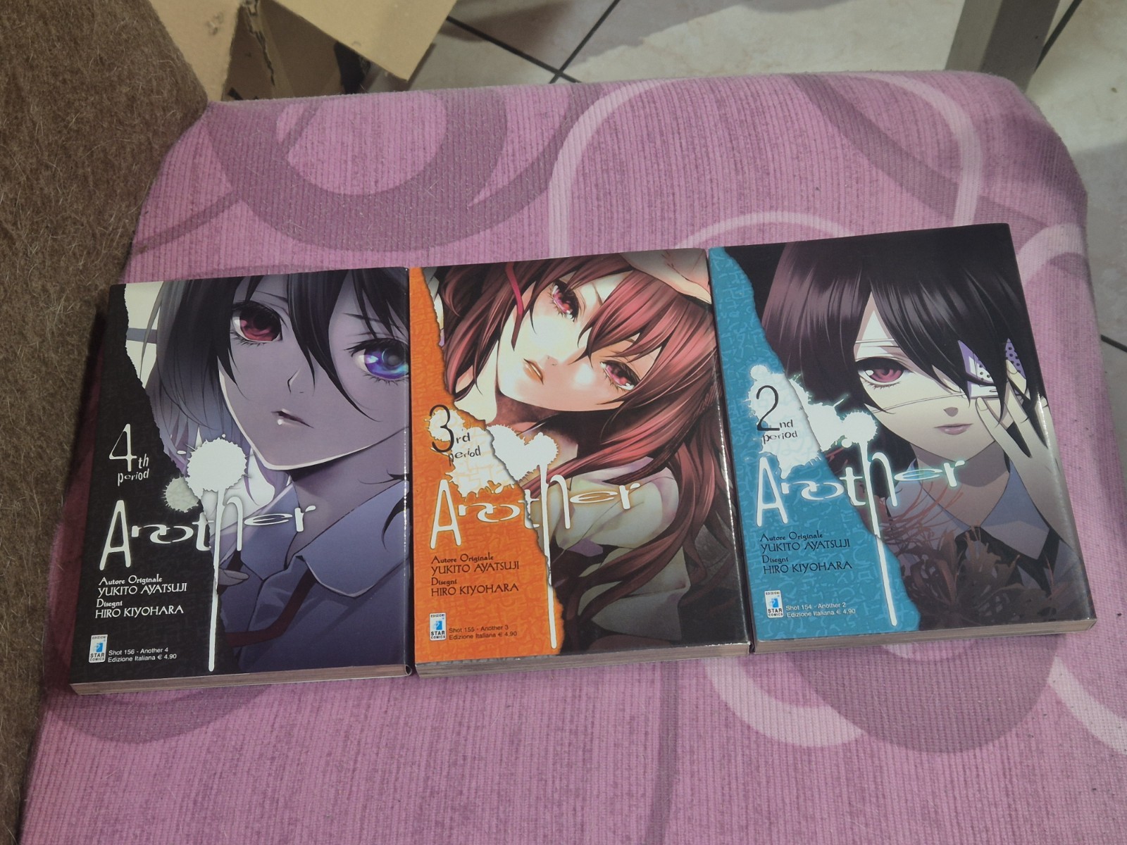 Star Comics Another lotto manga Vol. 2-4 Italiano 2013 Ayatsuji/Kiyohara