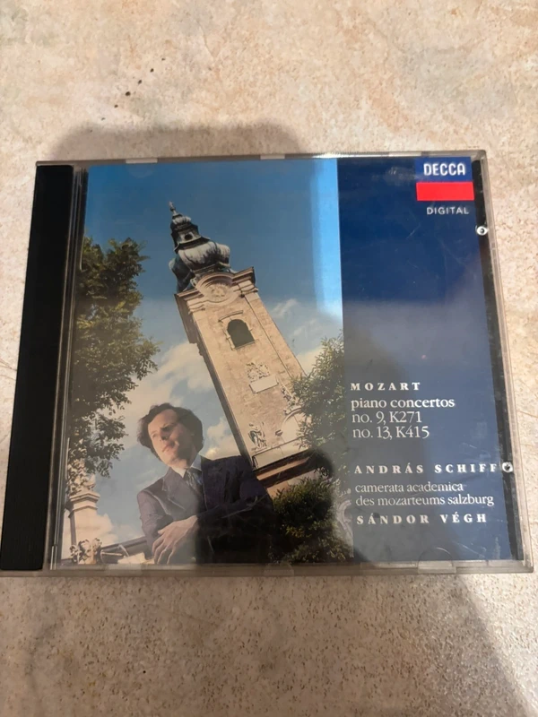 CD Mozart Piano Concertos - András Schiff