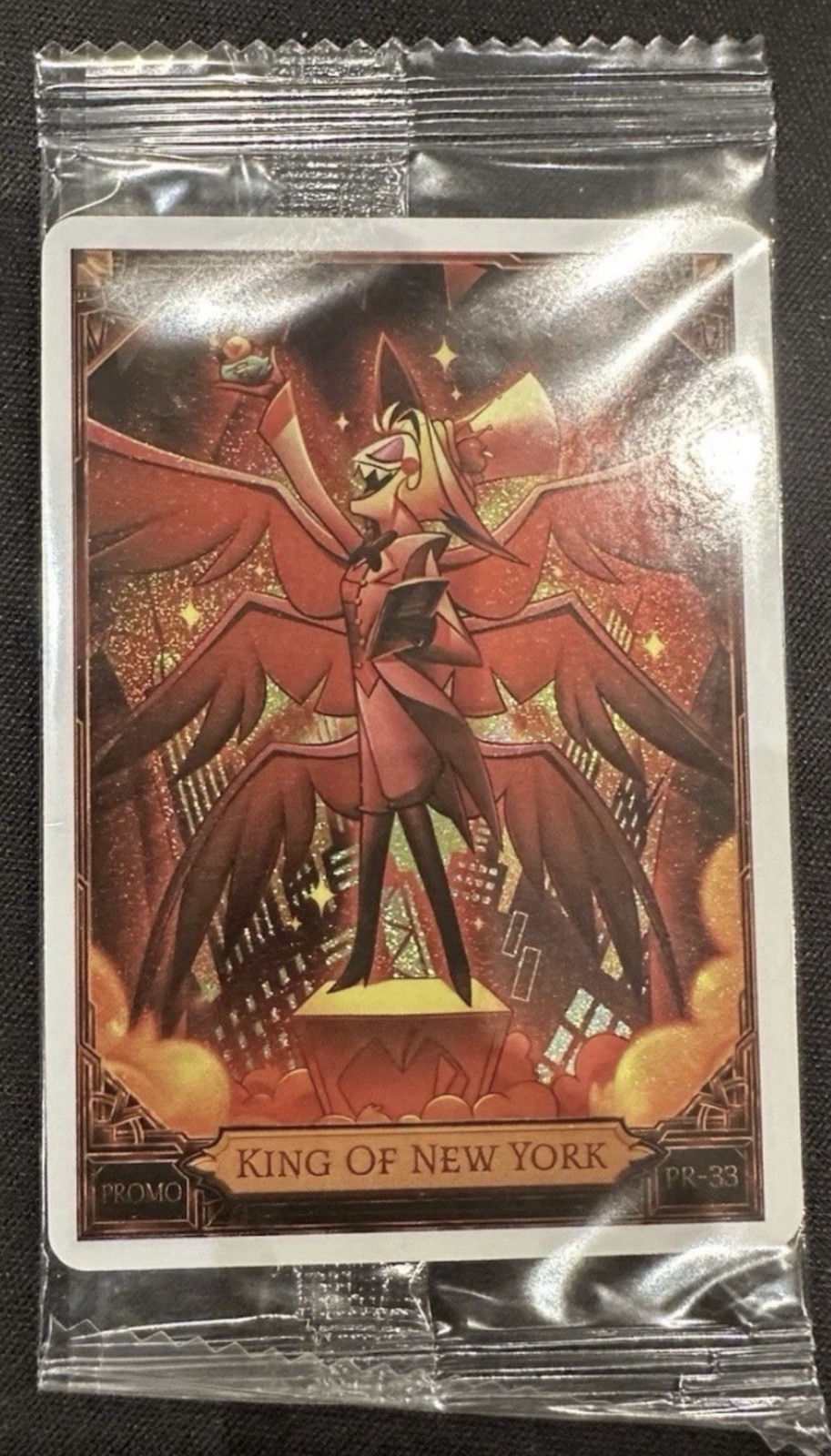 Hazbin Hotel Lucifer King of New York Promo Card New York Comic Con 2026 