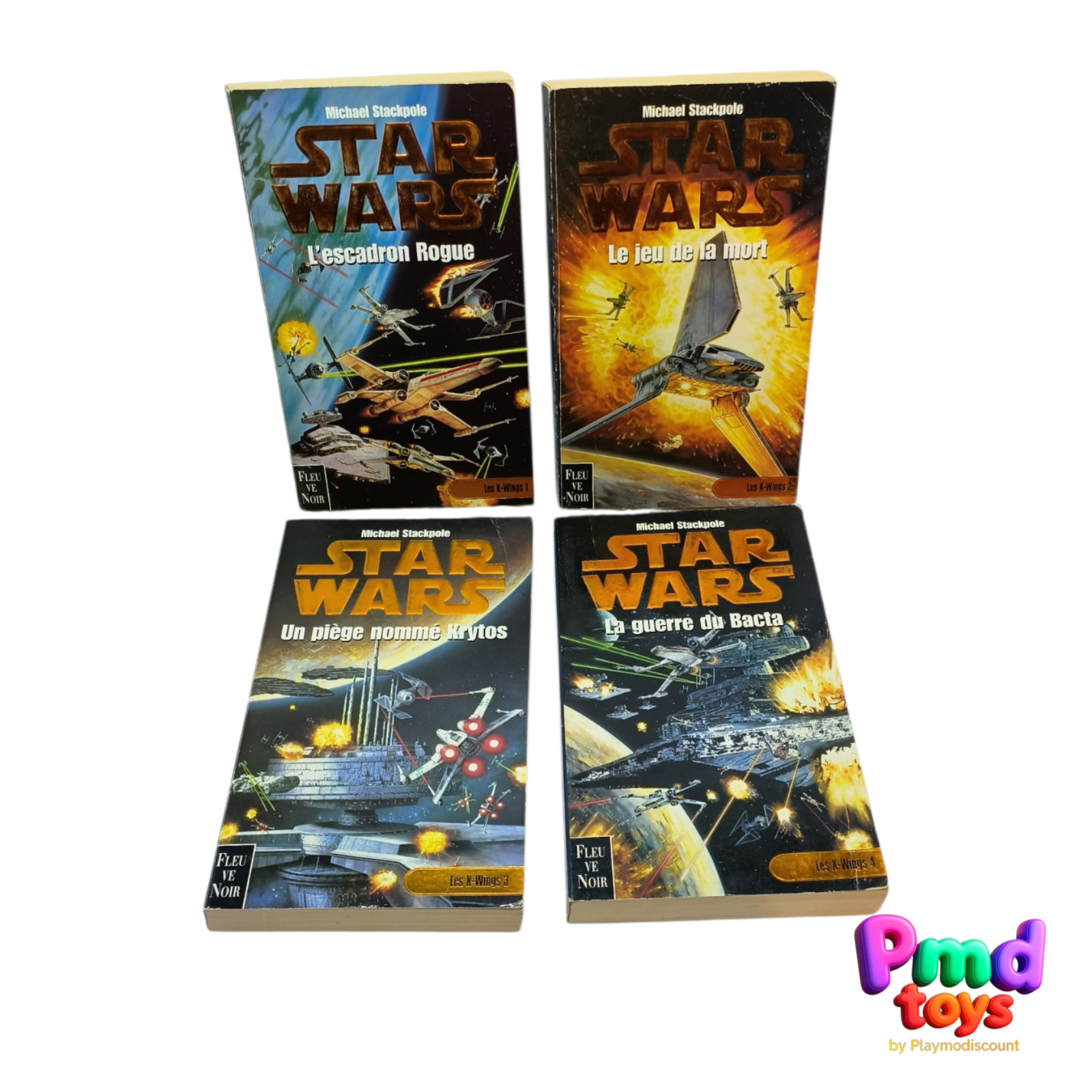 sympa livre 4 tomes star wars x-wings  ( fleuve noir  )