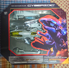 Cyberzoic Combat Class Jetraptor Utahraptor Action Figure Armor 1:18 15+