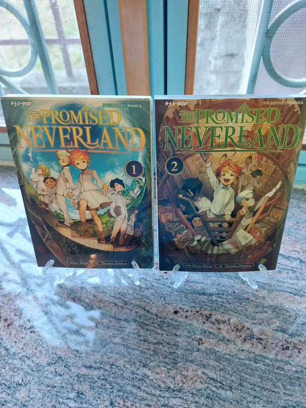 Manga The Promised Neverland volumi 1 e 2 - J-Pop