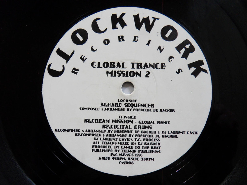 Vinyle Maxi 45T Global Trance - Mission 2