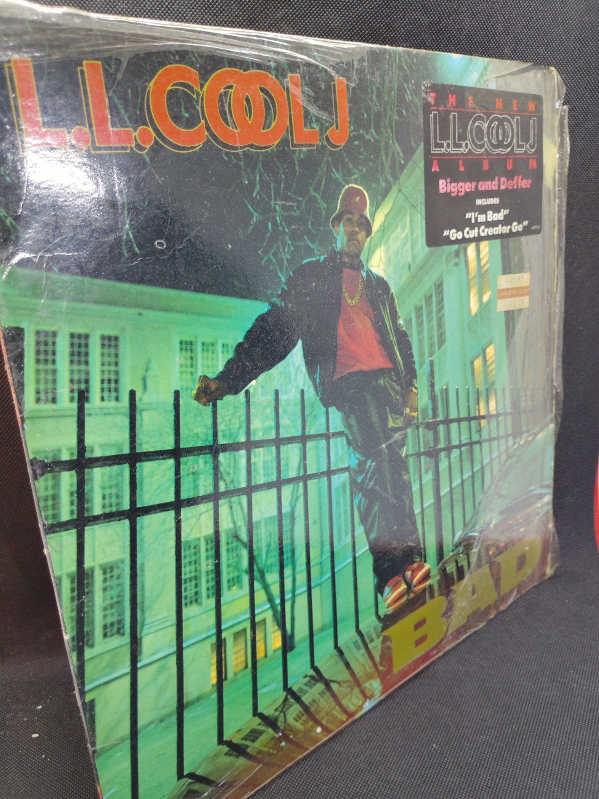 LL Cool J "Bad" Good Vinyl LP
