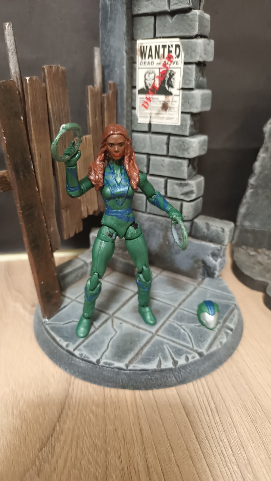 Action Figure Personalizzata 3,75" 1:18 Nakia Wakanda Forever MARVEL SCALA UNIVERSO