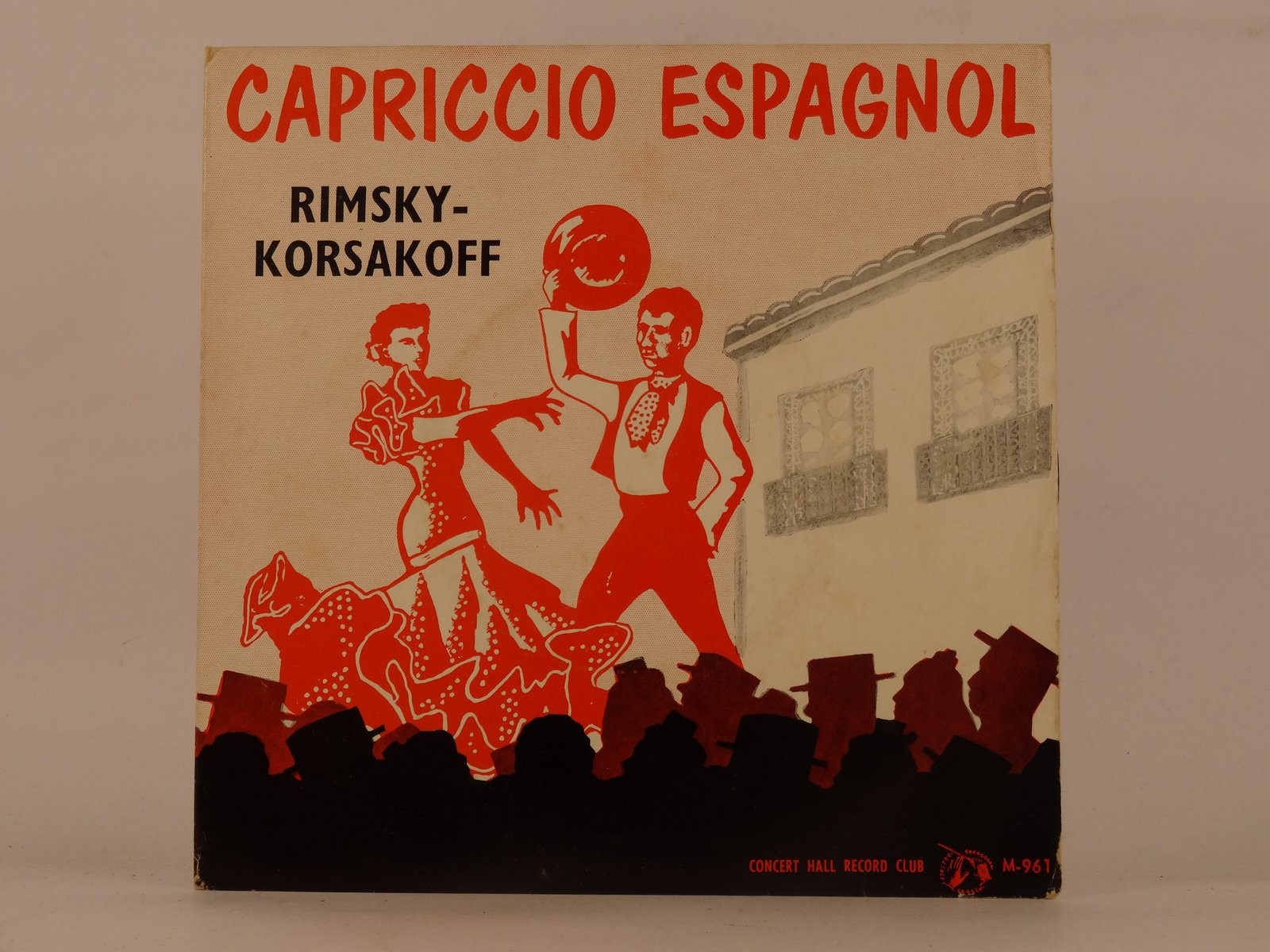 SIR JOHN BARBIROLLI CAPRICCIO ESPAGNOL (KORSAKOFF) (96) 1 Track 7" Single plus P