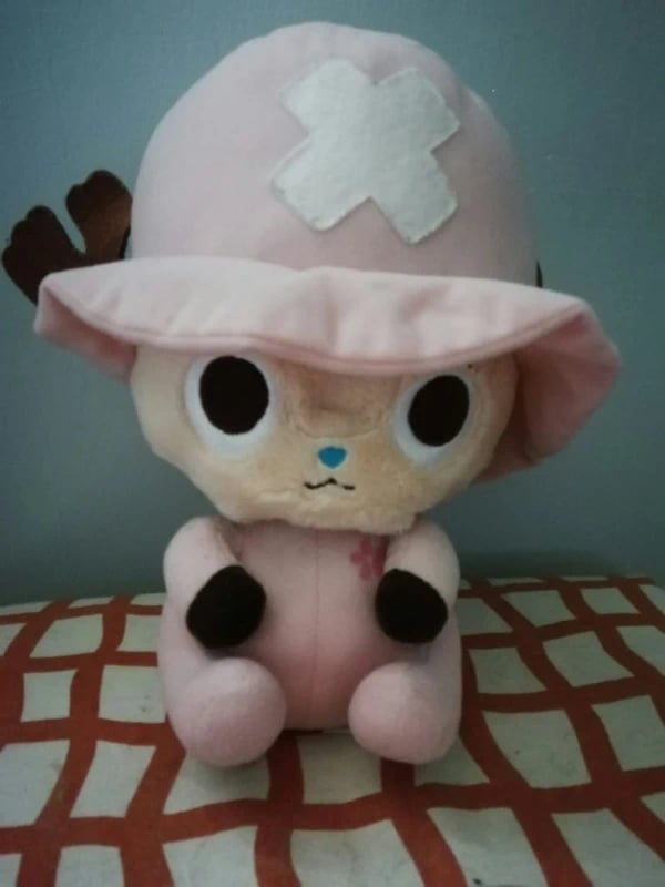 Peluche Chopper One Piece versione rosa
