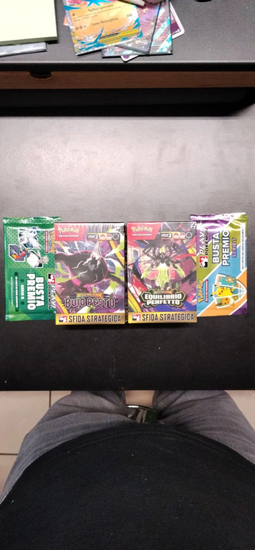 Kit Pre release equilibrio perfetto + Buio Pesto + 2 bustine Promo