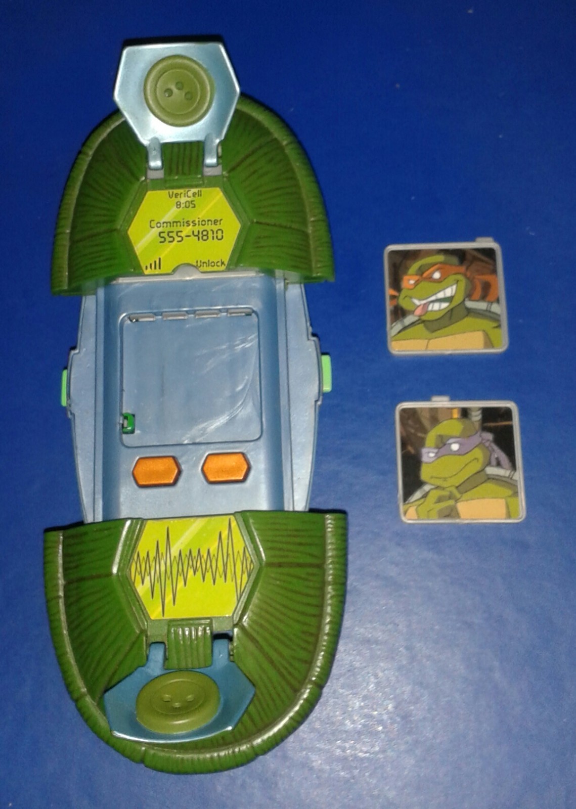 2003 * SHELL CELL (COMPLETO) * TMNT TARTARUGHE NINJA COMBINATE P&P
