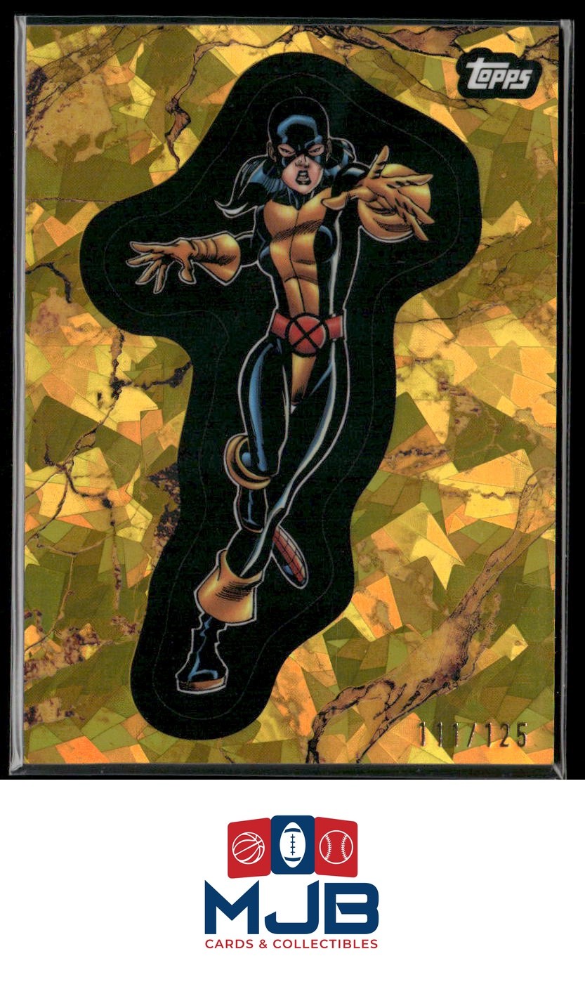 2025 Topps Marvel Comic Book Heroes 1975 Jean Grey Gold Atomic #/125 #76