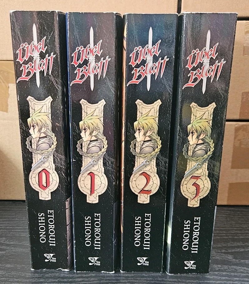 Manga Ubel Blatt Vol 0-4 English Volumes Übel