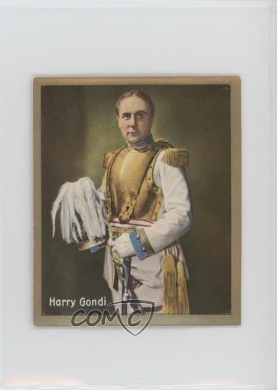 1935 Bunten Filmbilder Tobacco Salem Back Harry Gondi #227 0w6