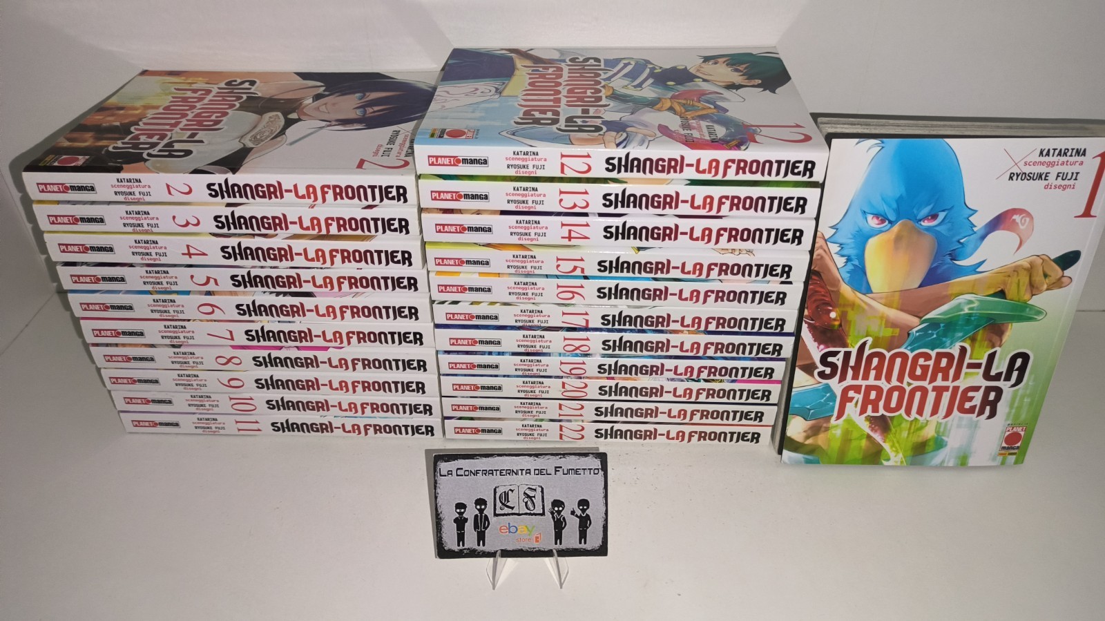SHANGRI-LA FRONTIER SEQUENZA COMPLETA 1/22 PLANET MANGA
