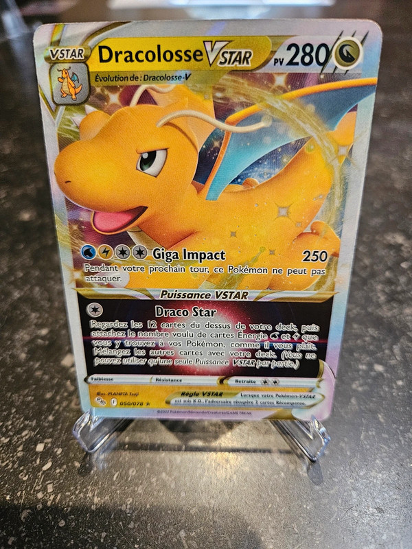 Carte Pokémon Dracolosse VSTAR 050/078 Ultra Rare FR