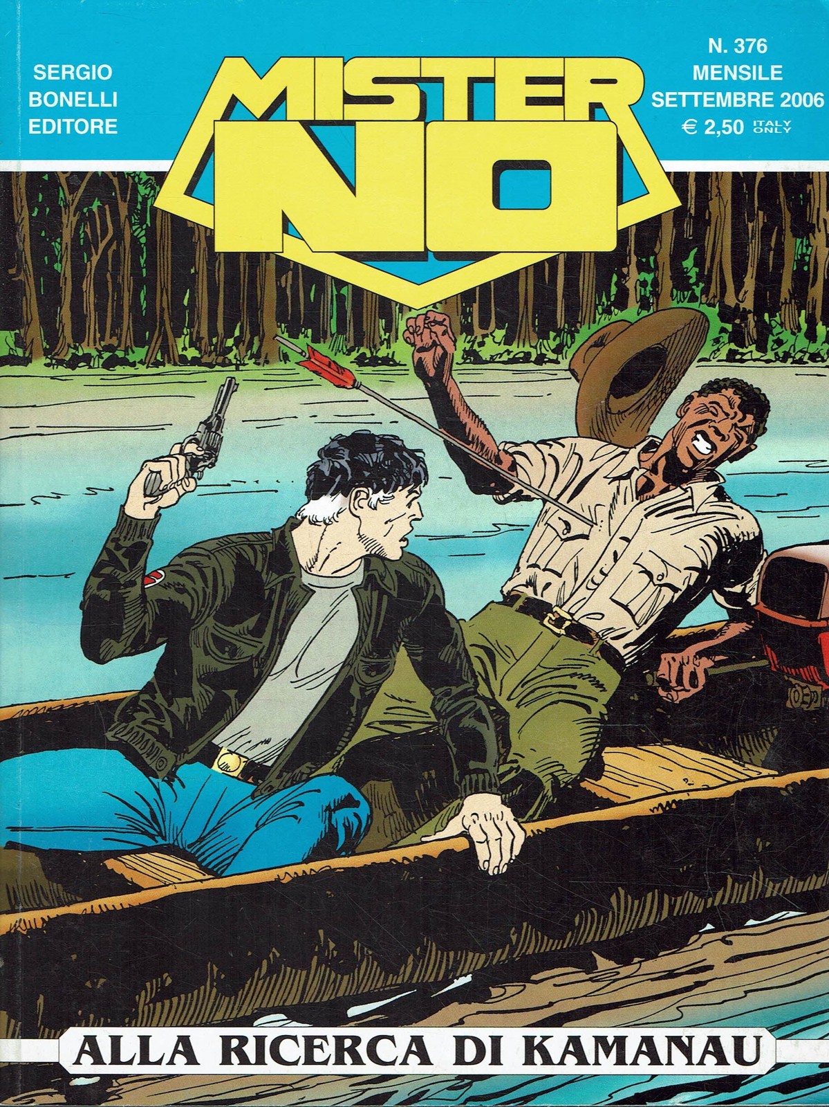 Mister No n.376 alla ricerca di Kamanau di Nolitta ed. Bonelli