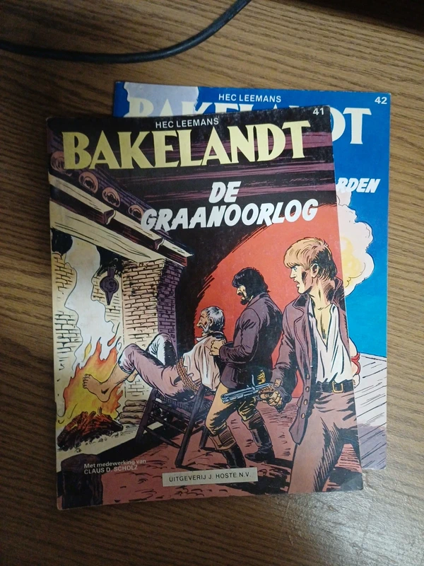 Lots de 2 BD : Bakelandt