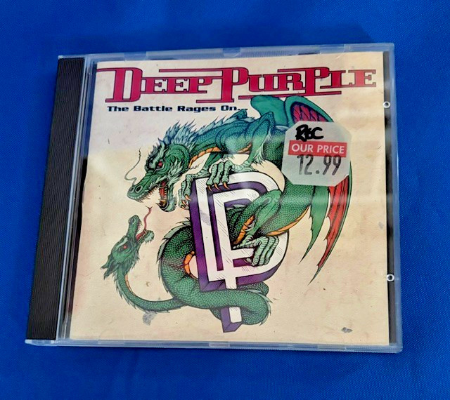 Deep Purple - The Battle Rages On CD Album 1993 Release Year VG+ Condition