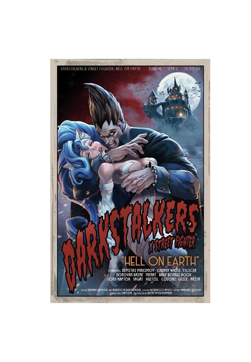 Darkstalkers X Street Fighter: Hell On Earth #1 (OS) - Drax Gal preordine 11/4/26