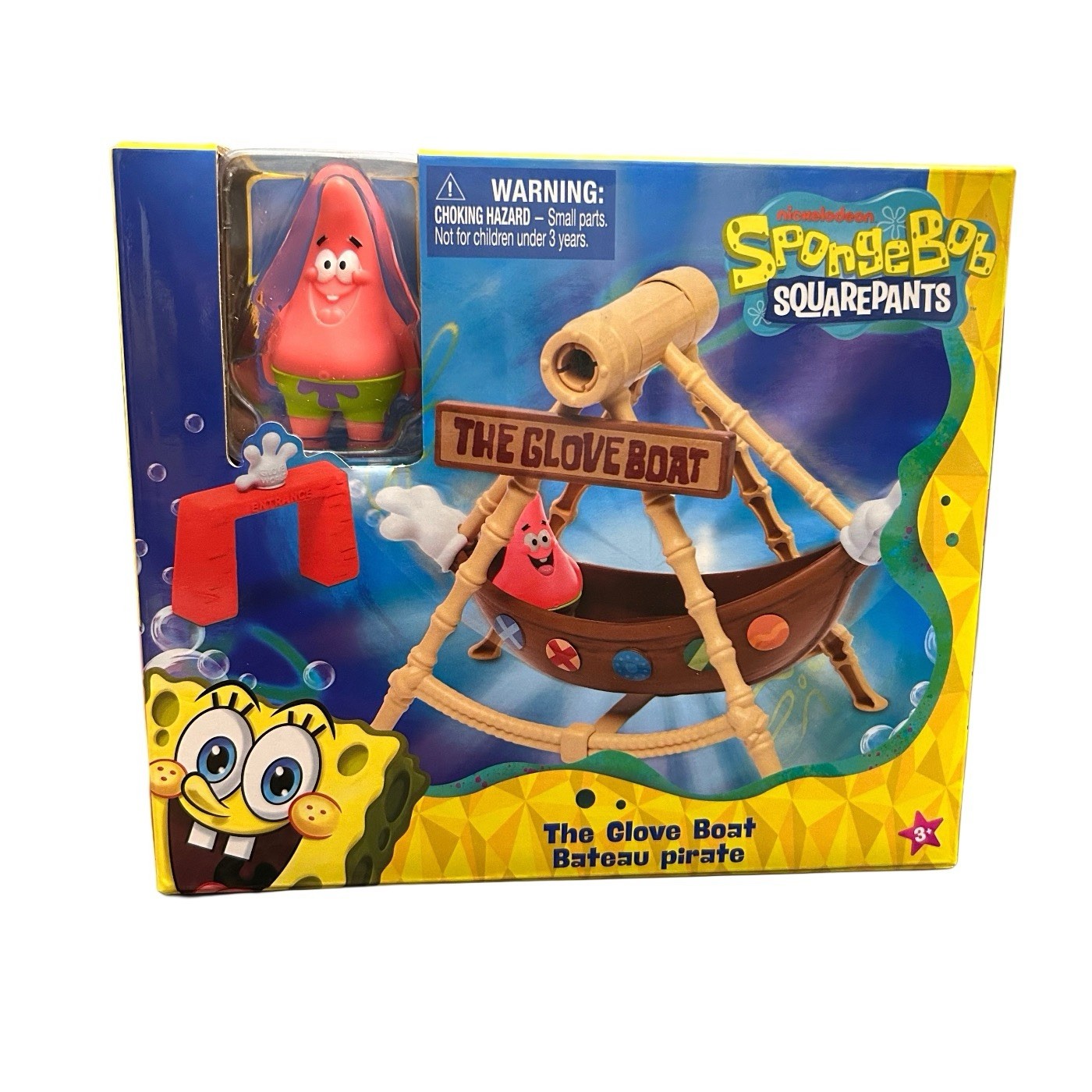 Legend Toys SpongeBob SquarePants "The Glove Boat" PlaySet Guanto Costruibile Mondo
