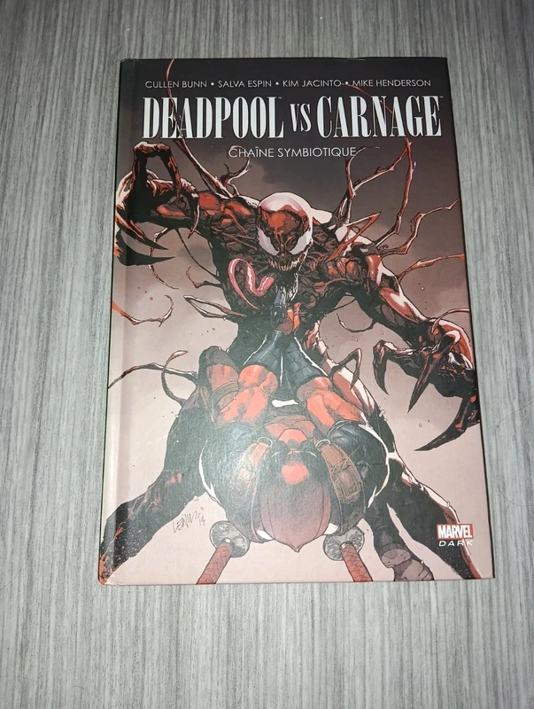 deadpool vs carnage chaine sybiotyque