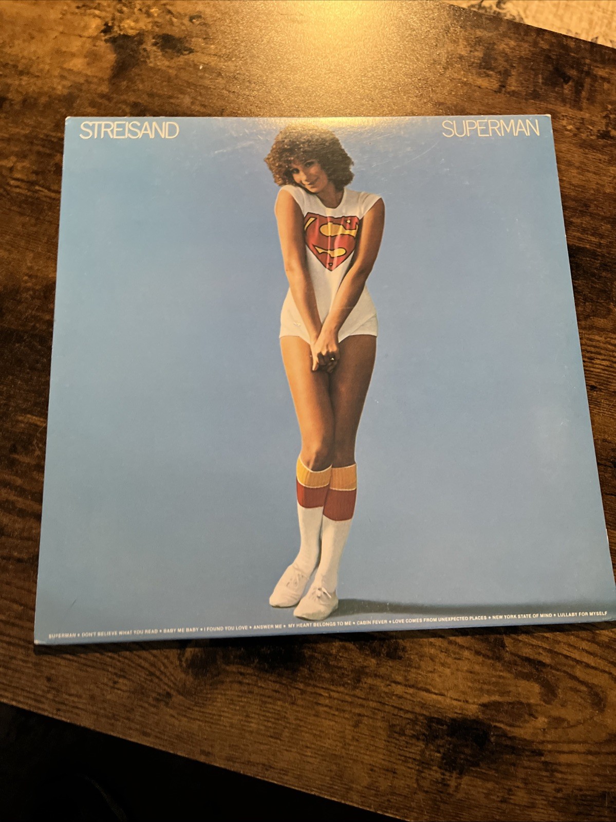 Barbara Streisand - Superman Album w/Insert - LP Record (1977) Original