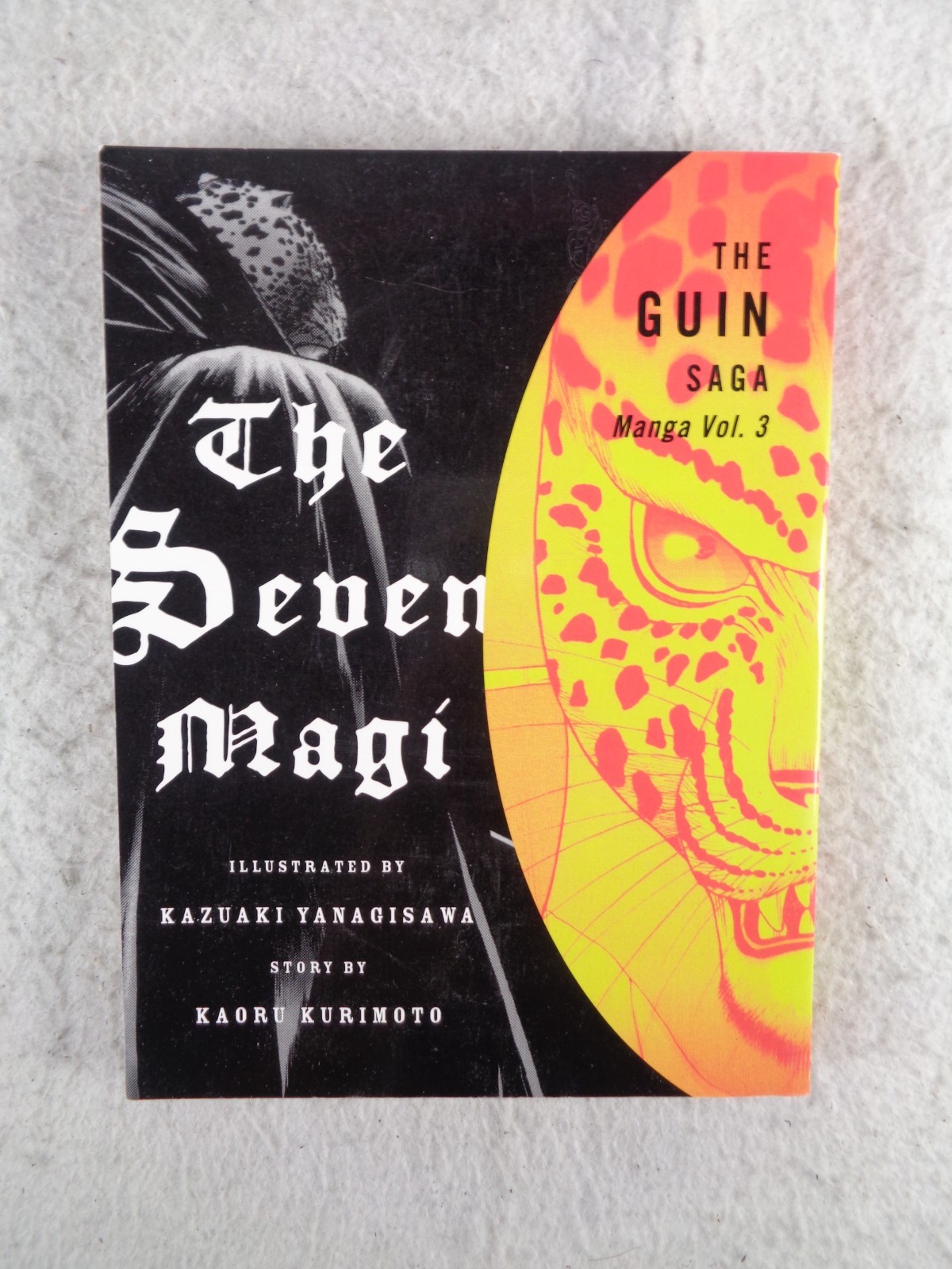 The Guin Saga I Sette Magi Volume 3 Manga 2008 Vertical Seinen PB Book
