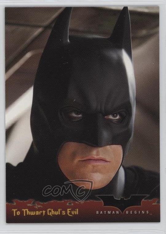 2005 Topps Batman inizia Batman a contrastare il male di Ghul #76 0ba6