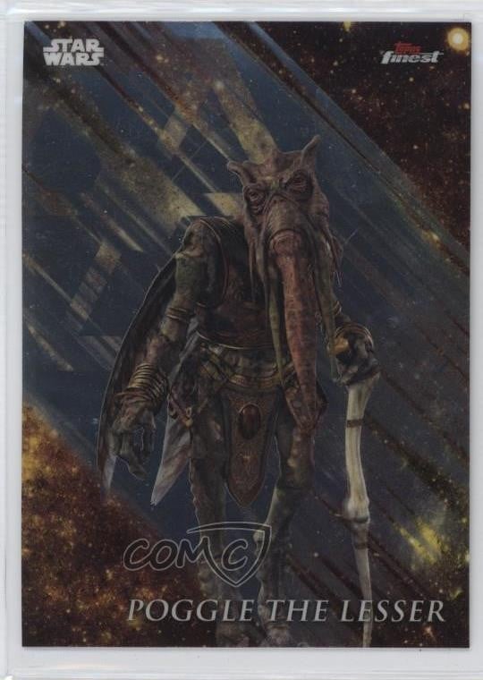 2018 Topps Finest Star Wars Poggle il minore #72 yf0