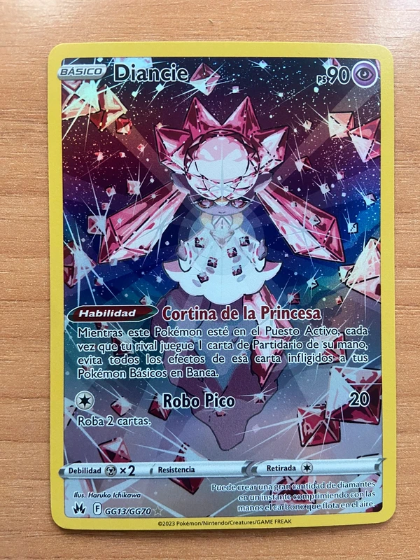 Carta pokemon AR Crown Cenit 🇪🇸