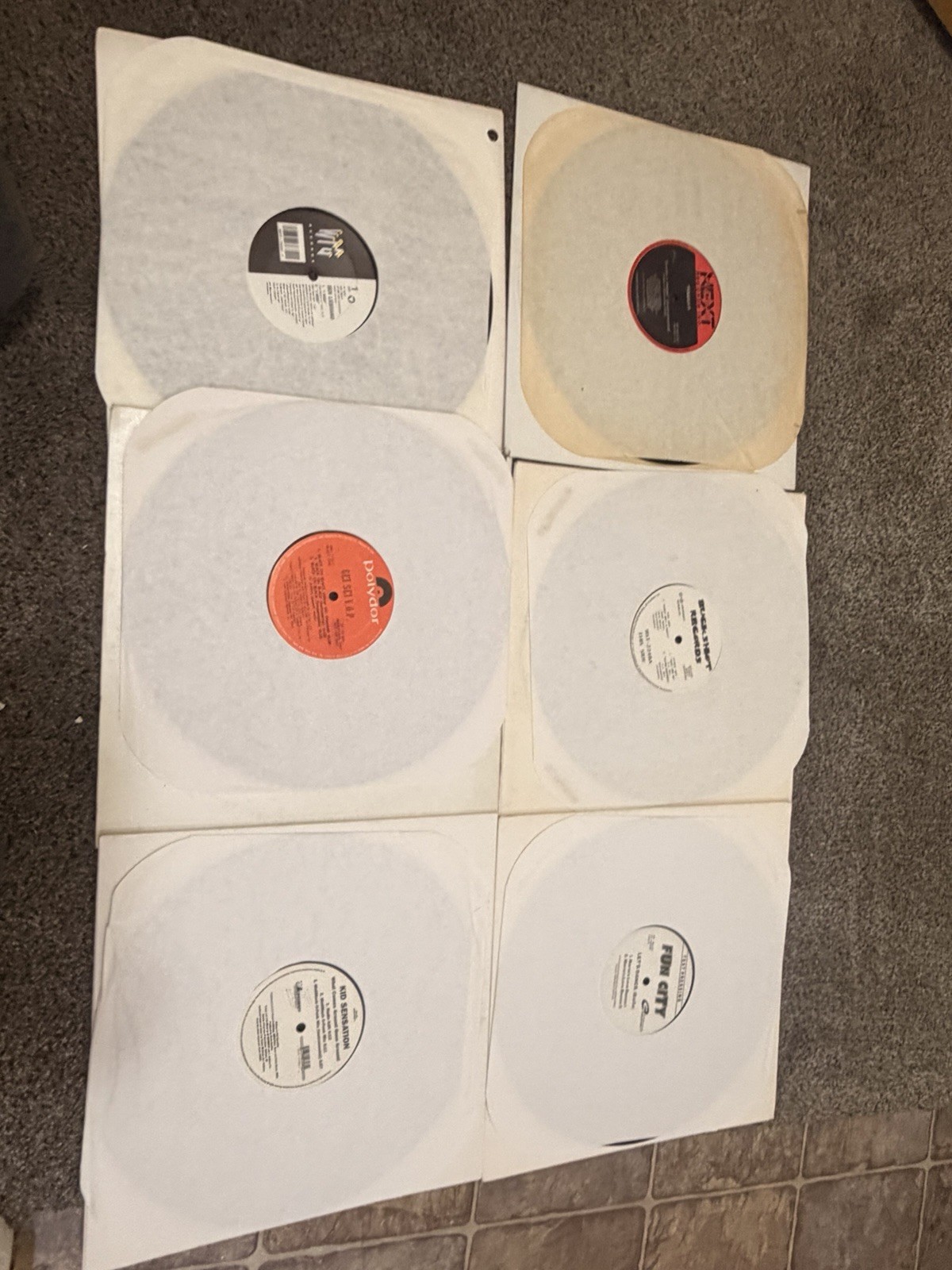 Lot 6 12" Vinyl Hip Hop Dance Get Set VOP Ben Liebrand Kid Sensation Fun City