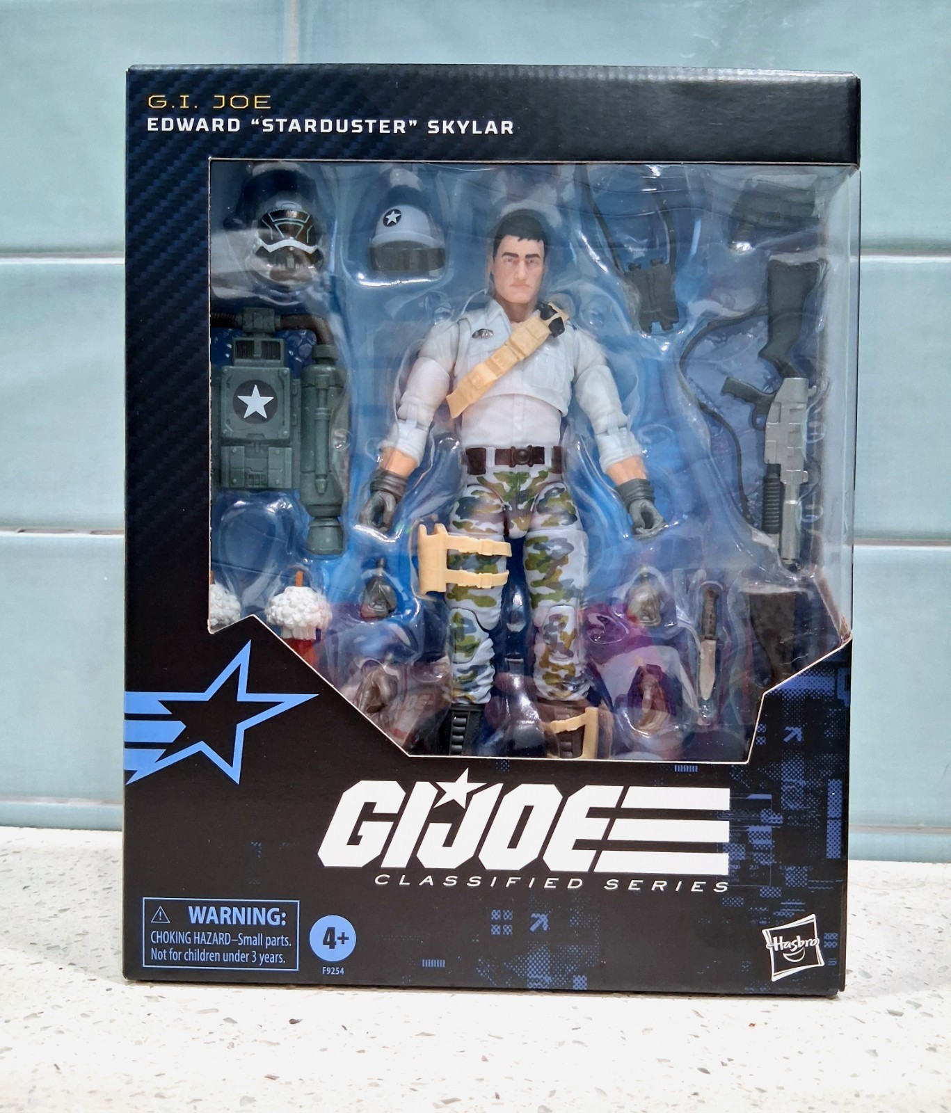 G.I. Joe Classified Series #136, Edward "Starduster" Skylar ~ NEW