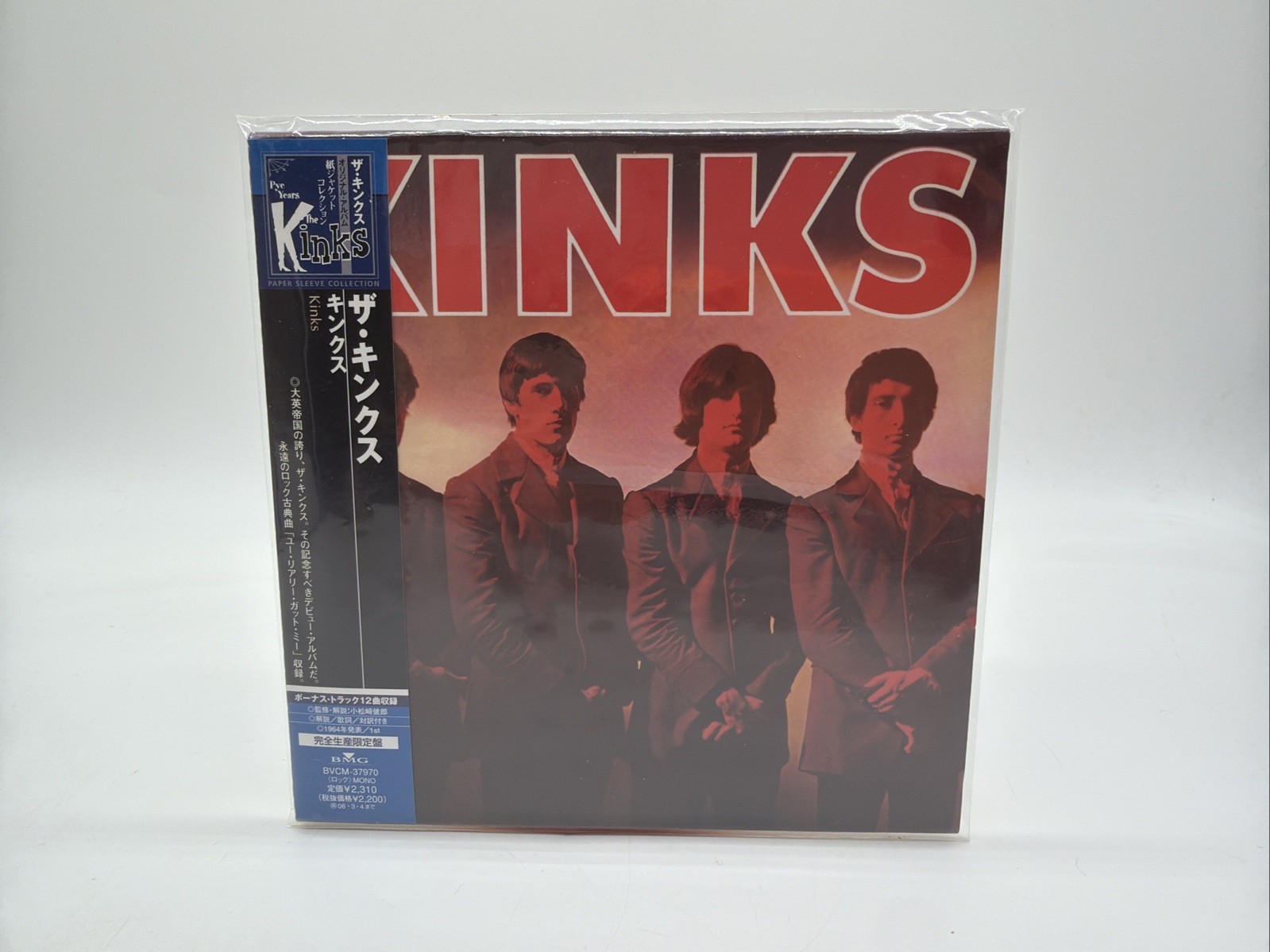 The Kinks  "The Kinks" Japan LTD Mini LP CD Paper Sleeve w/OBI