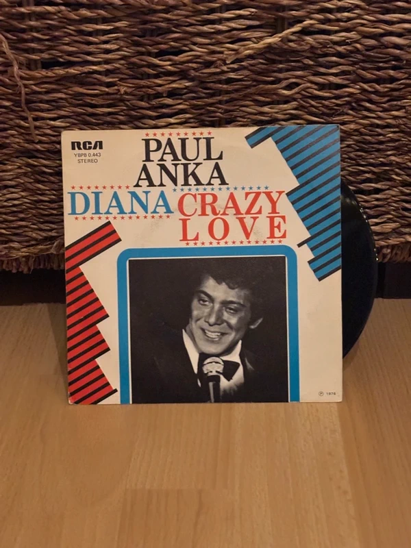 7" Vinyl Single Paul Anka - Diana / Crazy Love (RCA)